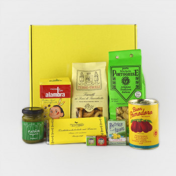 Präsentkorb „Reisevergnügen x Amore“