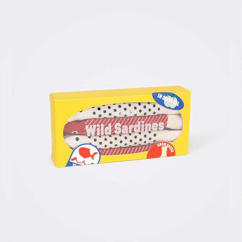 EAT MY SOCKS „Wild Sardines“ Socken in Fischoptik
