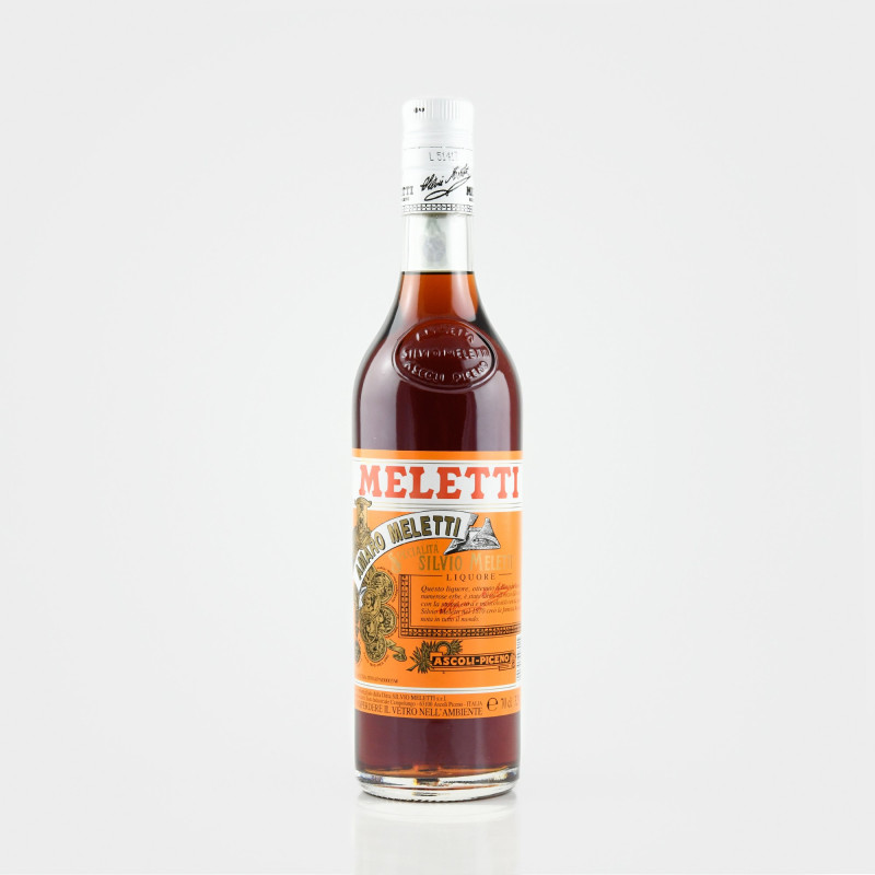 Meletti Amaro ist ein ital. Kräuterlikör bzw. Kräuterbitter Meletti Amaro ist ein ital. Kräuterlikör bzw. Kräuterbitter