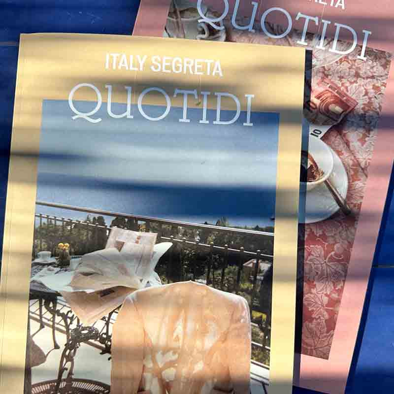 Italy Segreta’s „Quotidianno 2023/24“ Magazin