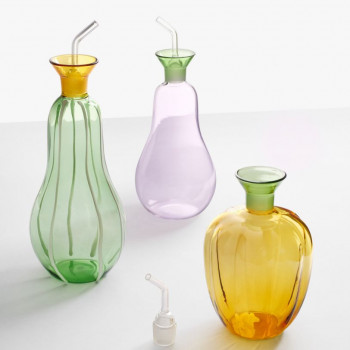 Glasflasche „ZUCCHINI“ von Ichendorf Milano Glasflasche „ZUCCHINI“ von Ichendorf Milano