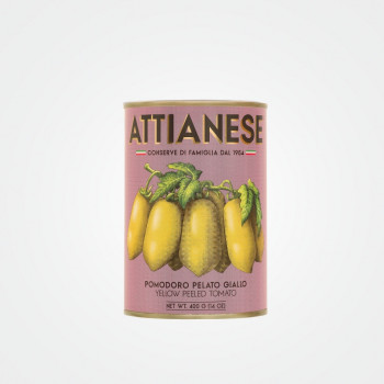 Attianese „Pomodoro Pelato Giallo“, 400g