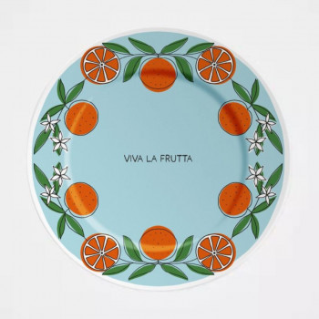 Ilaria.I Teller „VIVA LA FRUTTA“ Orange