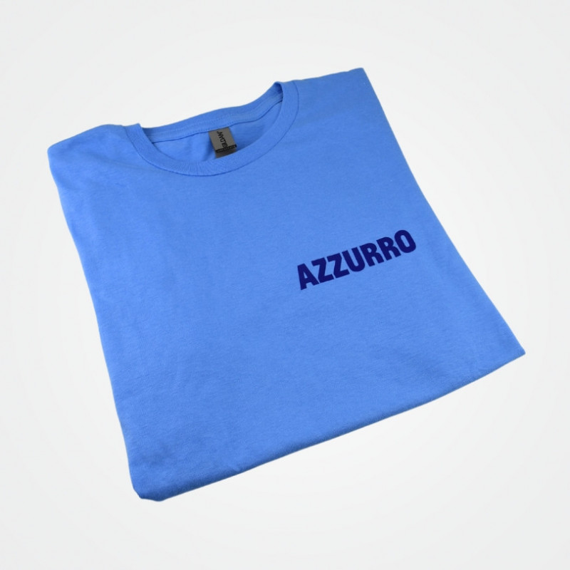 „AZZURRO“ T-Shirt als Hommage an die italienischen Sportler