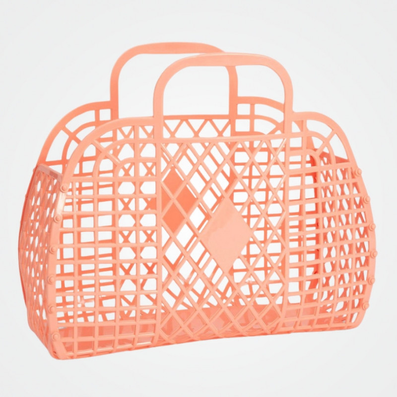 Sun Jellies „Retro Basket“ aus recycelbarem Weich-Polyethylen