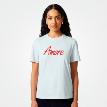Organic Amore T-Shirt (unisex), blue ice Organic Amore T-Shirt (unisex), blue ice