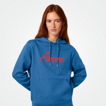 Organic Amore-Hoodie (unisex), mindful blue Organic Amore-Hoodie (unisex), mindful blue