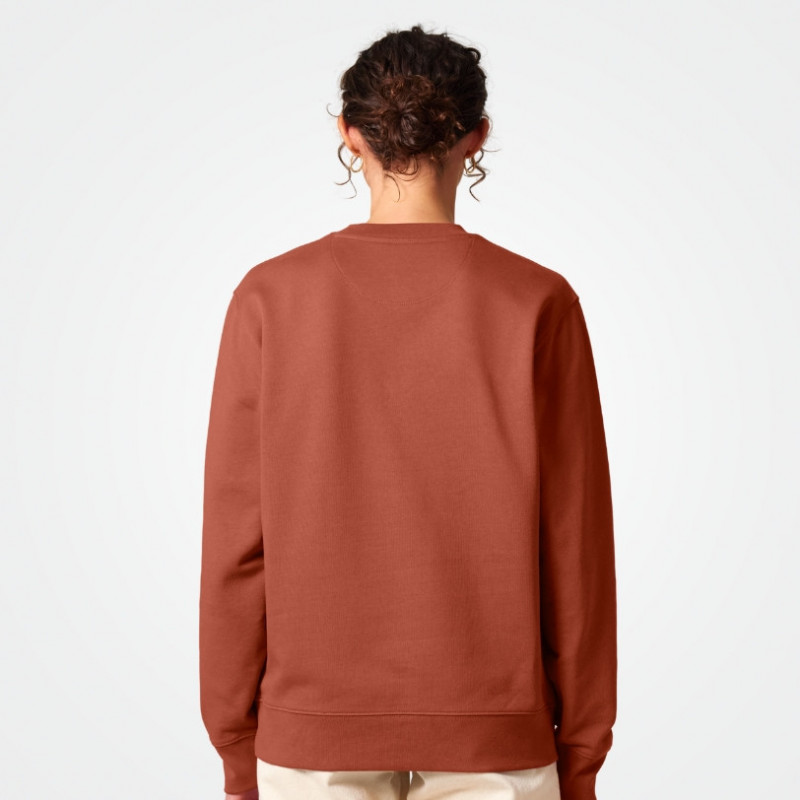 Organic Amore Sweatshirt (unisex), heritage brown Organic Amore Sweatshirt (unisex), heritage brown