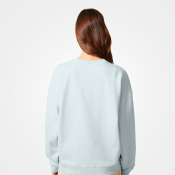 Organic Radder Amore Sweatshirt (unisex), blue ice