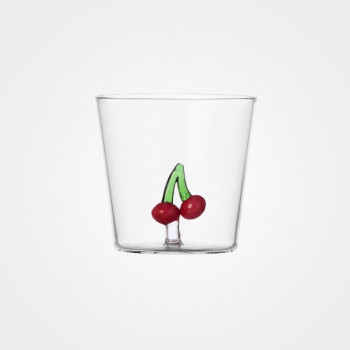Glas „FRUITS AND FLOWERS“ Kirsche von Ichendorf Milano