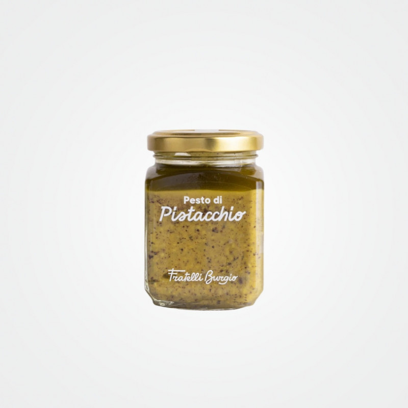 Veganes Pistazienpesto von Fratelli Burgio aus Sizilien