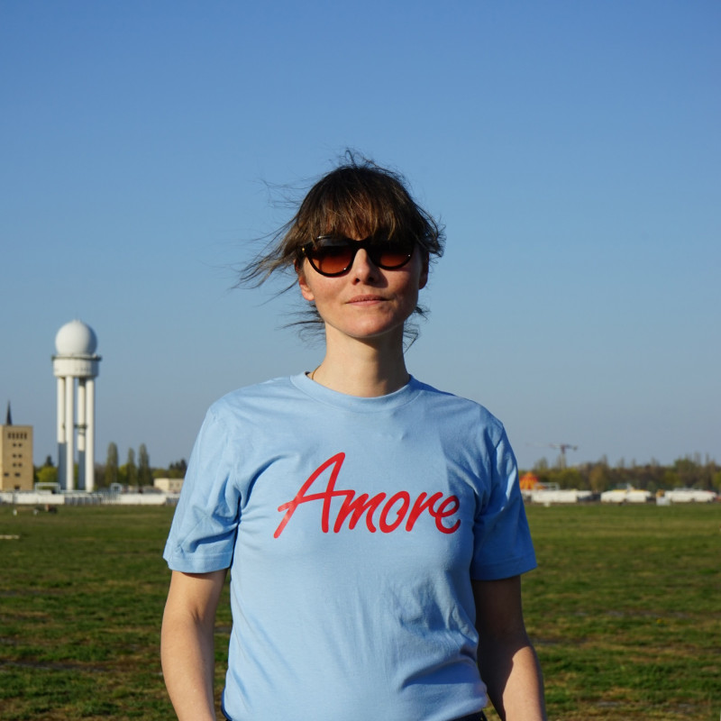 Amore T-Shirt, hellblau Amore T-Shirt, hellblau