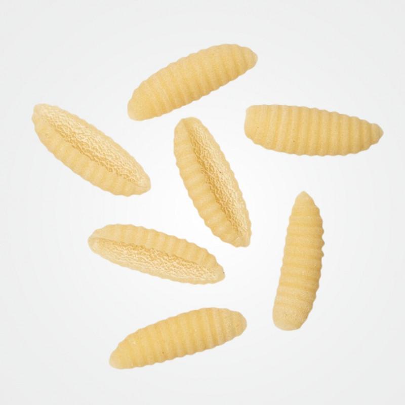 Malloreddus Sardi - Sardische Pasta aus Hartweizengrieß Malloreddus Sardi - Sardische Pasta aus Hartweizengrieß
