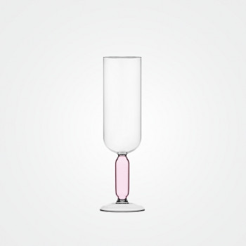 Sektglas Bloom pink von Ichendorf Milano
