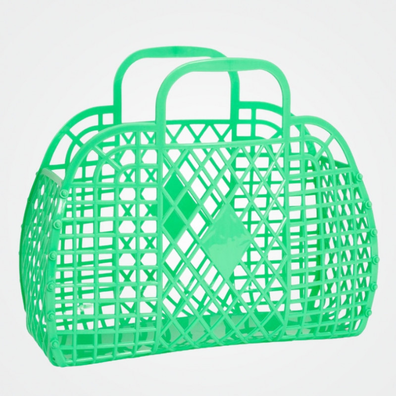 Sun Jellies „Retro Basket“ aus recycelbarem Weich-Polyethylen