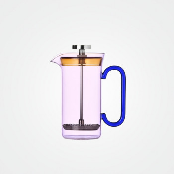 Kleine Frenchpress in pink und blau von Ichendorf Milano