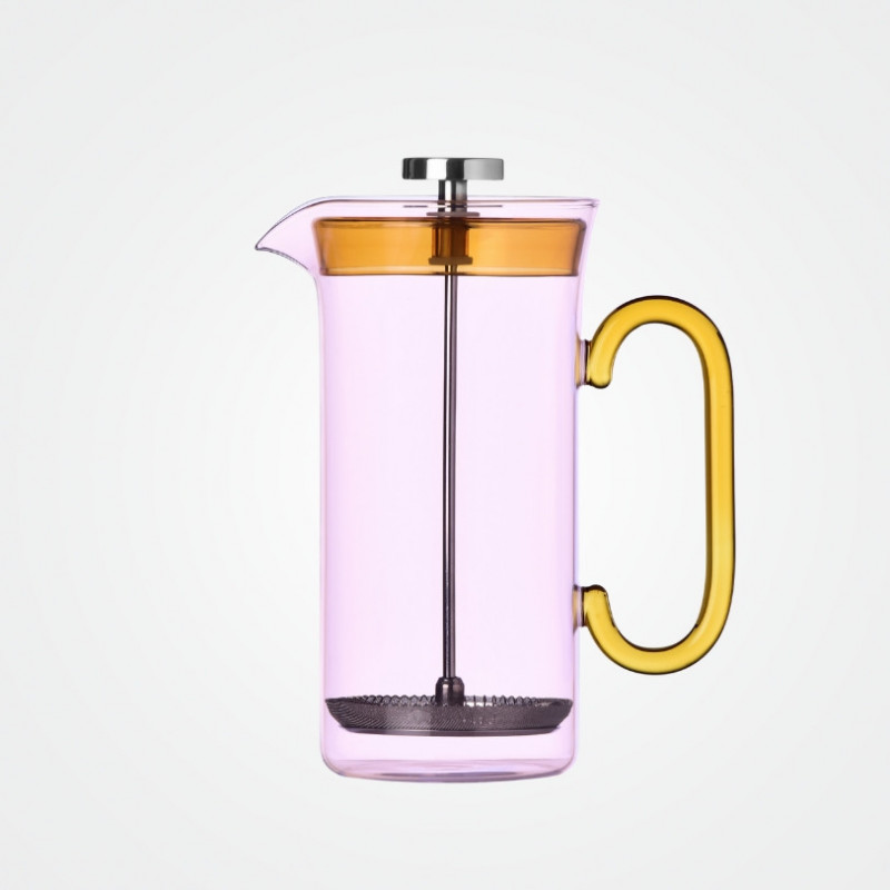 Große Frenchpress in pink von Ichendorf Milano