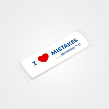 MILAN I LOVE MISTAKES Radiergummi