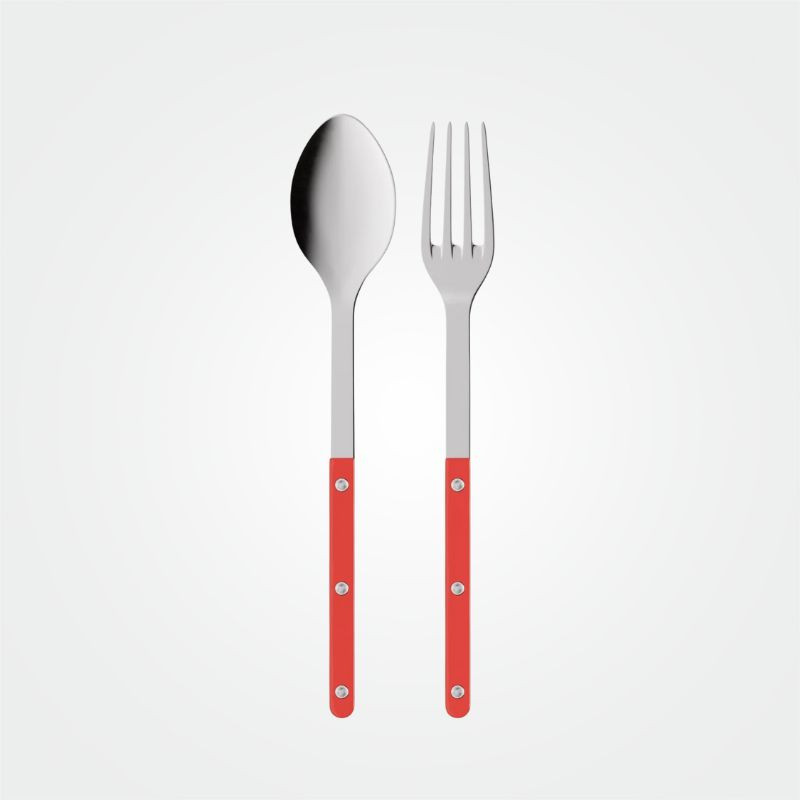 Servierbesteck von Sabre Paris in Rot