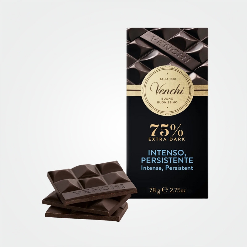 Zartbitterschokolade 75% von Venchi